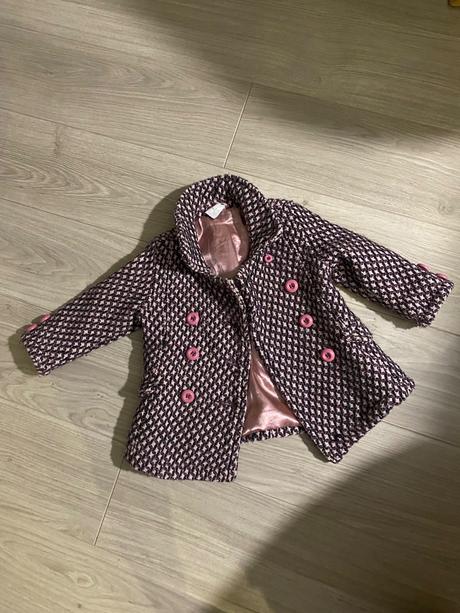 Kabátik pre dievčatko, 80