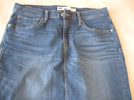 Dámska riflová sukňa, xs/s, xs