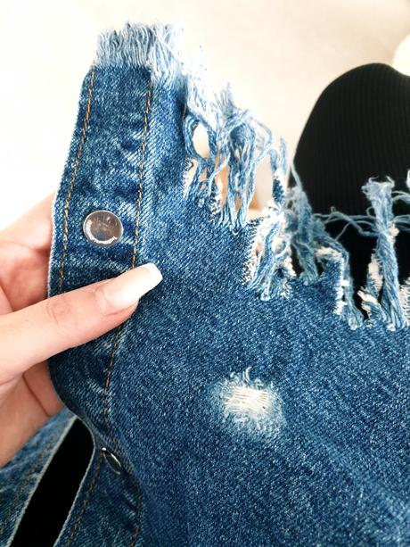 Zara rifľová bunda s/m, zara,s