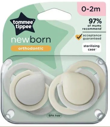 Tommee tippee cumlíky newborn 0-2m, 2ks, tommee tippee