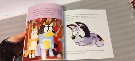 Bluey christmas eve with verandah santa,