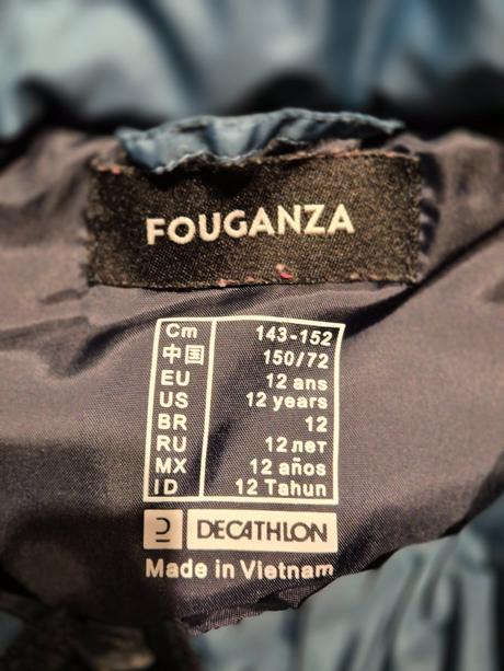 Lahka dievcenska vesta, decathlon,146