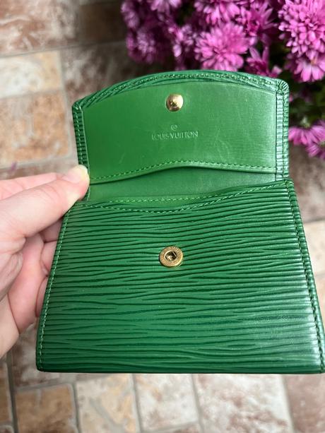 Louis vuitton epi leather peňaženka, louis vuitton