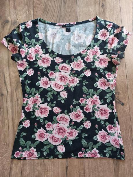 Tričko s kvetmi, amisu,m
