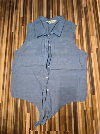 Bezrukávová košela, h&m,164