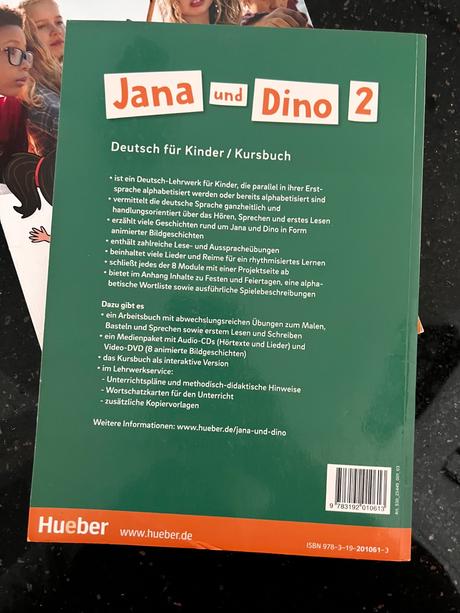 Jana und dino 2 arbeitsbuch a kursbuch,
