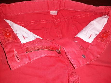 Nové dievčenské nohavice 128, 128