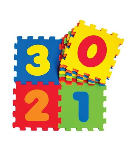 Penové puzzle pre najmenších-čísla,