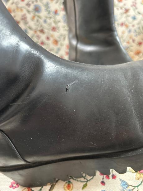 Topánky celokožené na platforme, 38