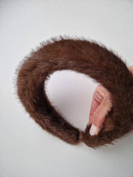 Kožušinová čelenka 2+1zadarmo,