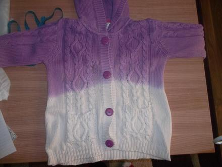 Svetrík, sugar pink,122