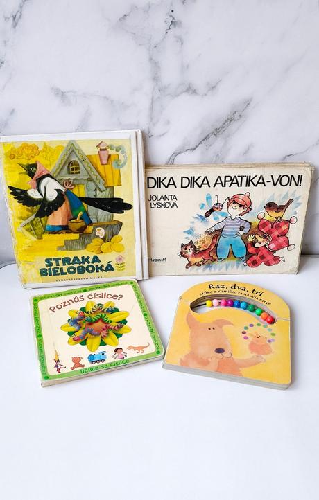 4ks detské knižky leporelá rozprávky,
