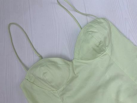 Zara - limetkové šaty, zara,xs