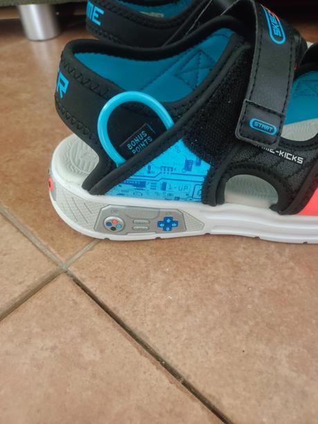 Detské sandale, skechers,35