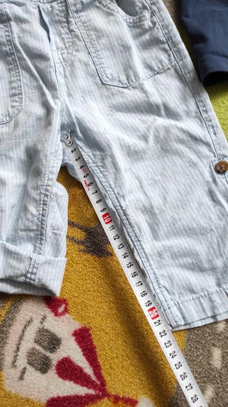 Letne nohavice s nastavitelnou gumickou 86-92, h&m,86