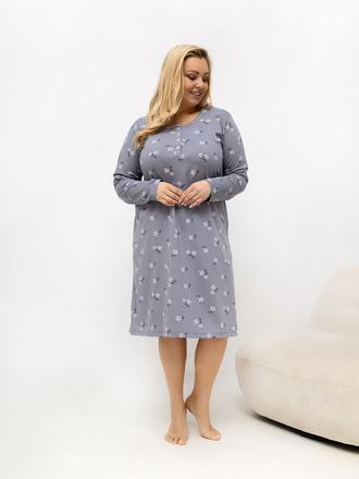 Dámska bavlnená nočná košeľa pre moletky, 4xl / xl / xxl / xxxl