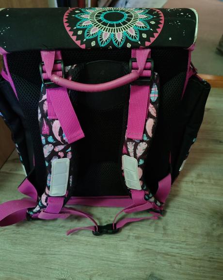 Školská anatomická aktovka stil mandala, 