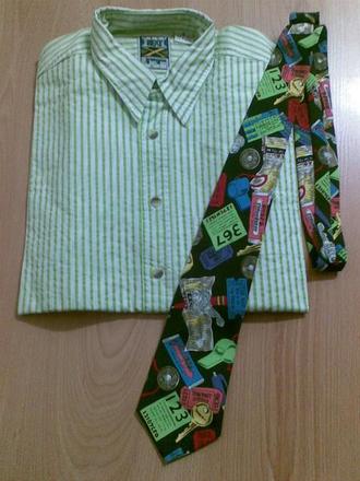 Košeľa + viazanka zdarma, next,s