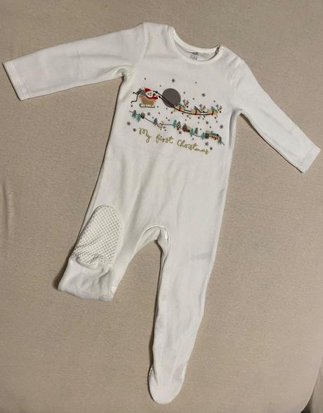 Pyžamkový overal - vianoce, f&f,86