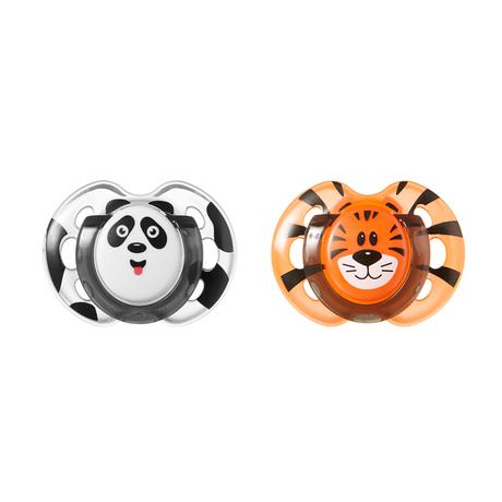 Tommee tippee cumlík silikón ctn fun 0-6m, 2 ks, tommee tippee