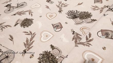 Bavlna režná - garden ii- cena za 10 cm, 