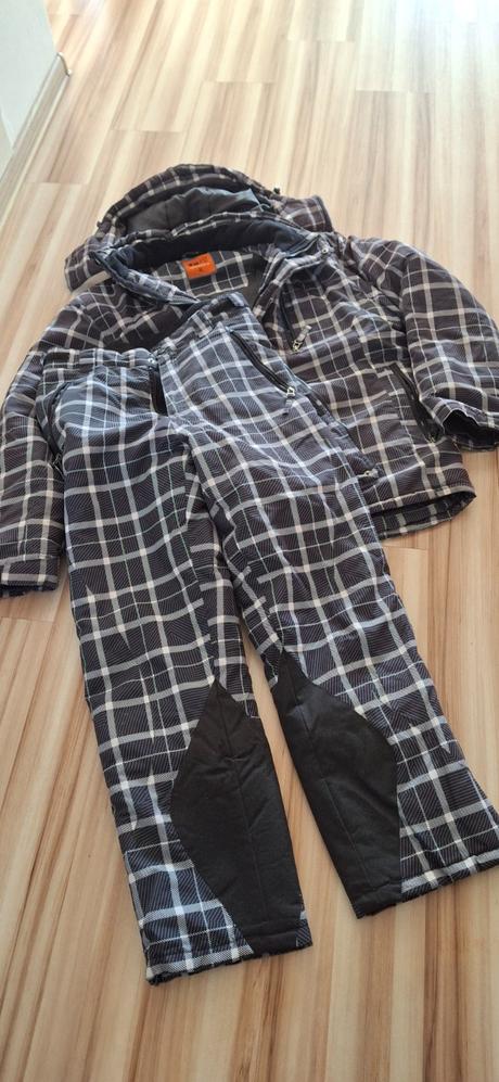 Zimná bunda + oteplené nohavice, just play,xl