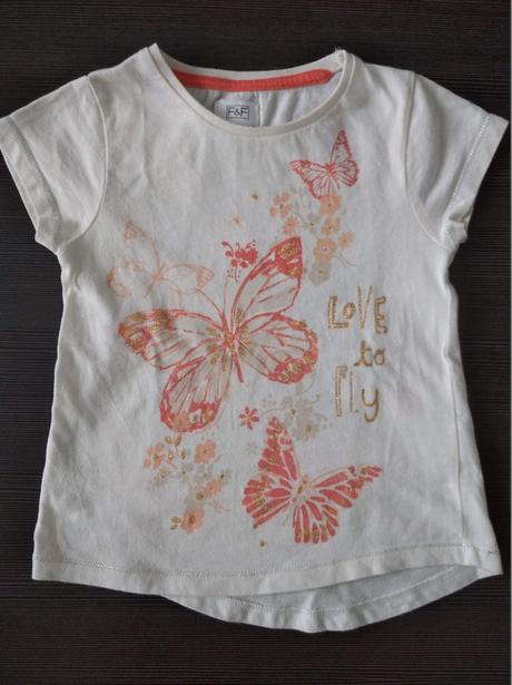 Tričko s motýlikmi, f&f,92