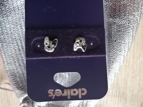 Strieborné náušnice,