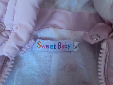 Zimný overal, sweet baby,68