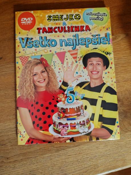 Dvd smejko a tanculienka,