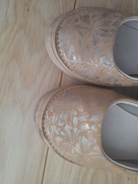 Kožené balerínky, d.d.step,35