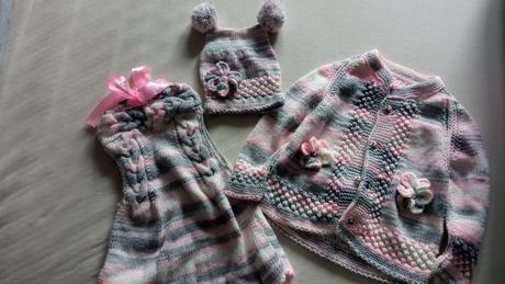 Suprava-sveter,saty,ciapka, 86 / 92