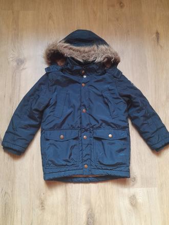 Zimná bunda, h&m,116