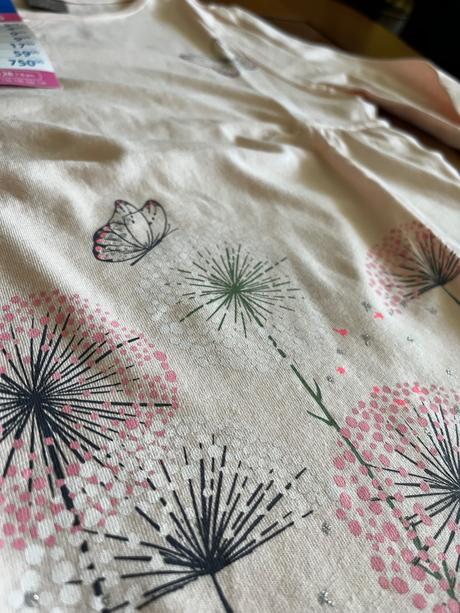 Tričká s motívom kvietkov - dvojset, kids,128