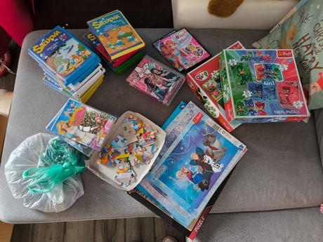 Dvd šmolkovia + puzzle, 