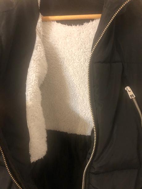 Čierna zimná bunda č.40, 40