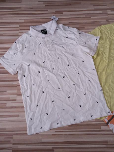 2x tričko 1x polokošeľa, l / xl