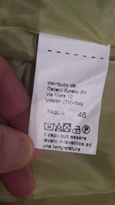 Kabat prechodny kei-di italy vel 36/38/40, m