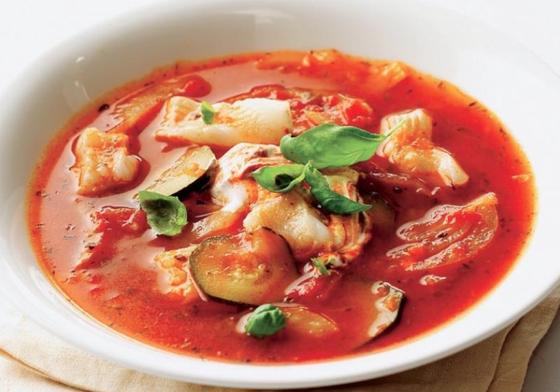 Stredomorská rybacia polievka