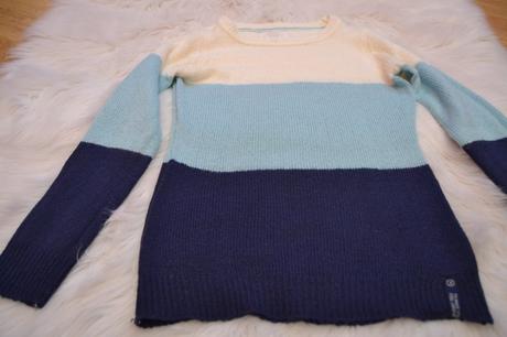 Prúžkovaný svetrík house, warehouse,xs