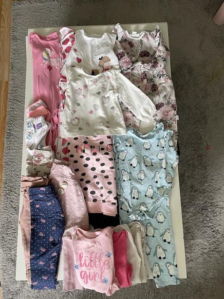 Balíček oblečenia pre dievčatko, 68–80