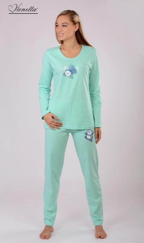 Dámske pyžamo bavlnené, l - xxxl