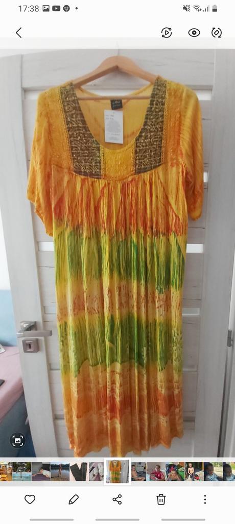Ziarive letne saty l/xl, xl
