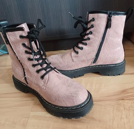 Vysoké šnurovacia topánky deezee so zateplením, 36