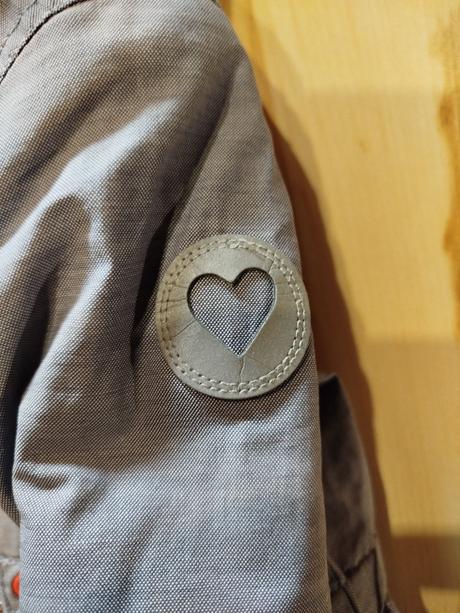 Zimná bunda s kožušinkou, h&m,116