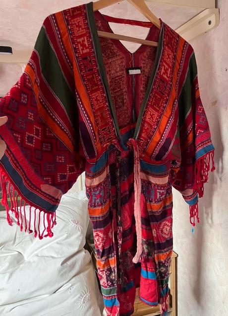 Kardigan z mexika indian pam vel xs/s, s