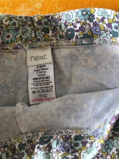 Set tričiek a legín, next,98