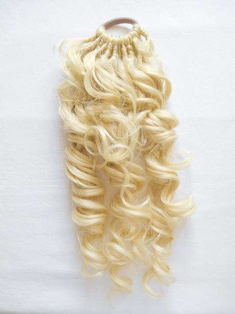 Cop na gumičke veľké vlny blond,