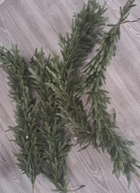 2x luxusná girlanda, 3d, hustá,,