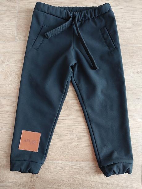 Softshellove nohavice, rebel kids,92